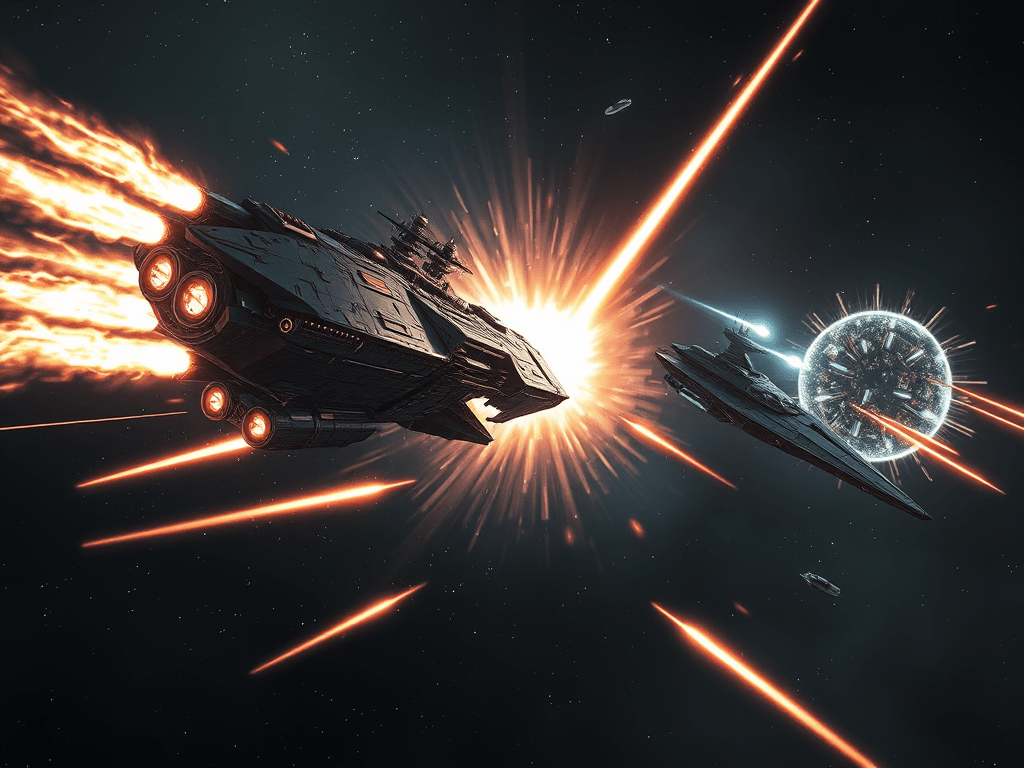 Battle in the&nbsp;void